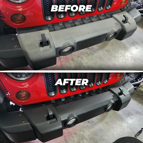ExoForma Black Trim Restorer - Unique Dye-Infused Formula Lasts 6+ Months - Restores Factory Black to Plastic Trim - Protects Against UV Rays, Helps Conceal Scratches & Scuff Marks - Works in Seconds - Image 4