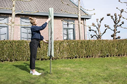 Brabantia - Clothes Drying Rack Cover - Weather Resistant Material - Zip Closure - Outdoor - Drying Rack Protection - Leaf - for Essential, Topspinner and Lift-O-Matic - Image 5