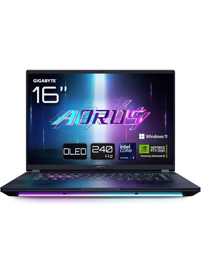 Aorus Master 16 AM6H Ultra 9 275HX - 32GB DDR5 - NVIDIA® GeForce RTX™ 5090 24GB - 1TB M.2 SSD - QHD+ -Windows 11 - Gaming Laptop - Image 1
