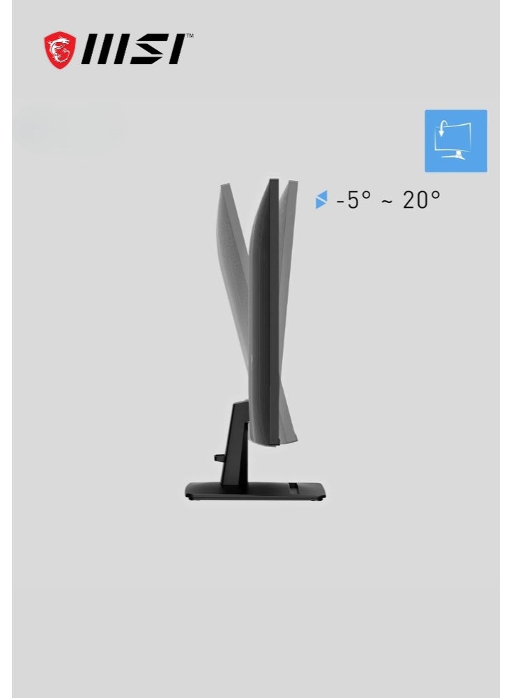 إم اس أي PRO MP275 E2 | 27 Inch 1920 x 1080 Full HD Desktop Monitor | IPS Panel, Borderless, 120 Hz | Eye-Friendly, Built-in Speakers, Tilt-Adjustable | HDMI, DisplayPort, VGA Port, VESA Mountable | Black | 9S6-3PD3CM-001 - Image 5