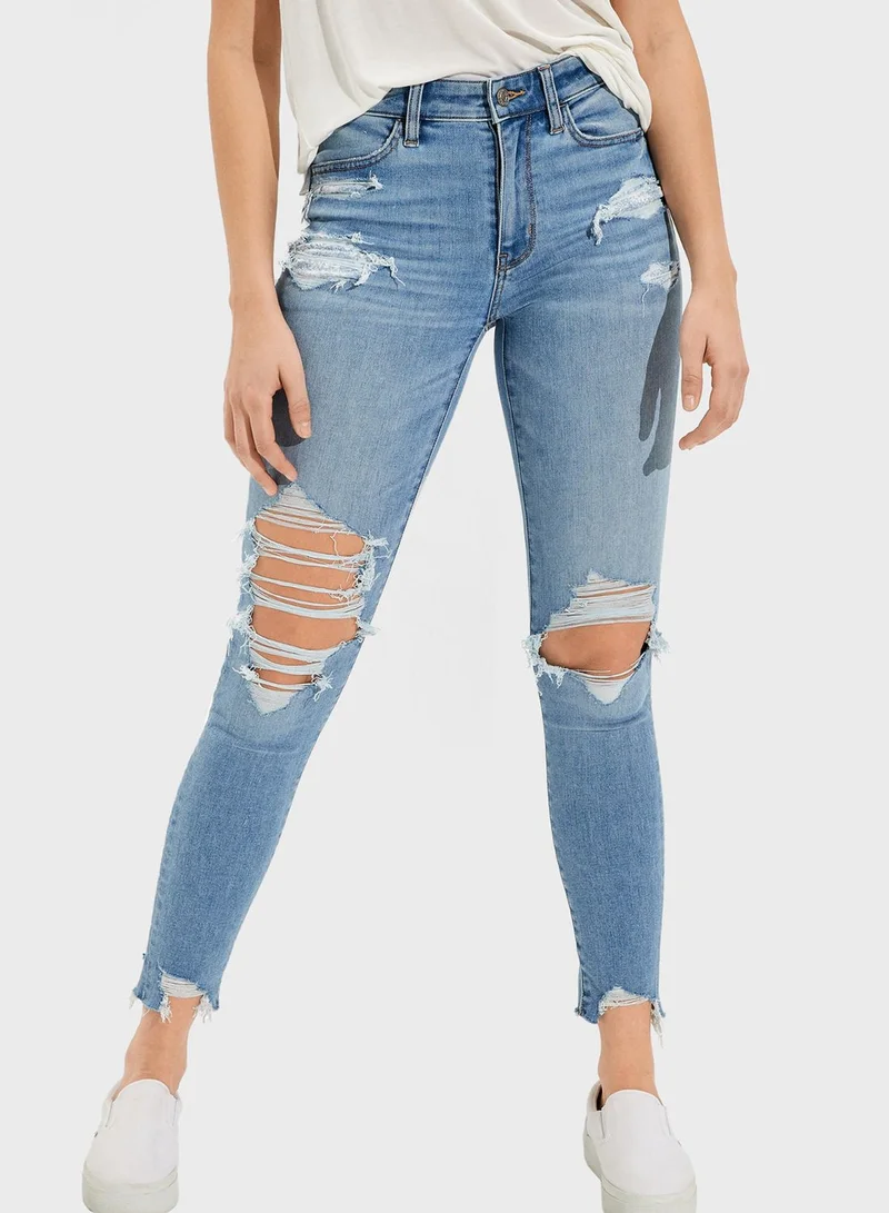 American Eagle Ripped Jeggings