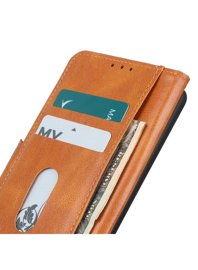 اس-توب جراب لهاتف OnePlus Nord N20 5G Mirren Crazy Horse Texture جراب هاتف جلدي قابل للطي أفقيًا مع حامل وفتحات للبطاقات ومحفظة - Image 4