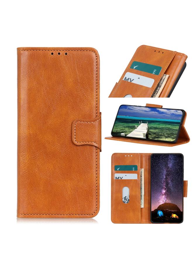 اس-توب جراب لهاتف OnePlus Nord N20 5G Mirren Crazy Horse Texture جراب هاتف جلدي قابل للطي أفقيًا مع حامل وفتحات للبطاقات ومحفظة - Image 1