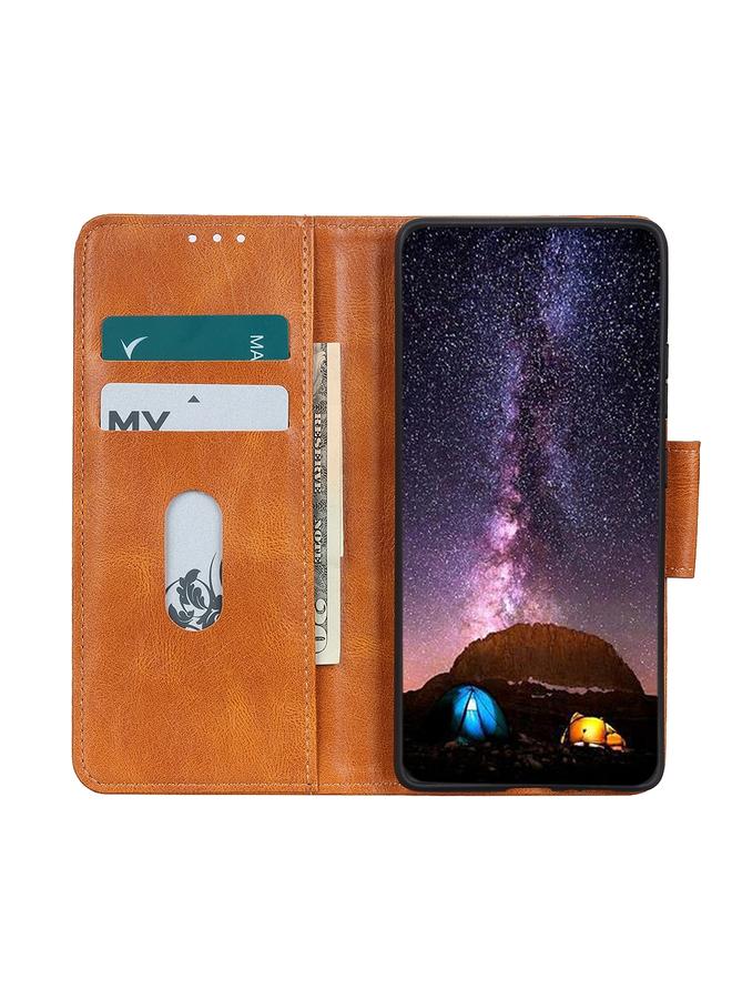 اس-توب جراب لهاتف OnePlus Nord N20 5G Mirren Crazy Horse Texture جراب هاتف جلدي قابل للطي أفقيًا مع حامل وفتحات للبطاقات ومحفظة - Image 5