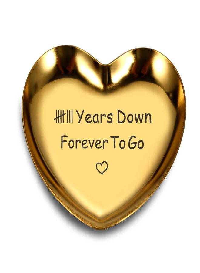 Delujouberst Bronze Gifts for 8th Anniversary 8 Year Bronze Anniversary Gifs for Him Her Wedding Anniversary Gifs Jewelry Tray for Women Girlfriend 8th Anniversary Ring Holder Gifts for Anniversary Christmas - Image 1