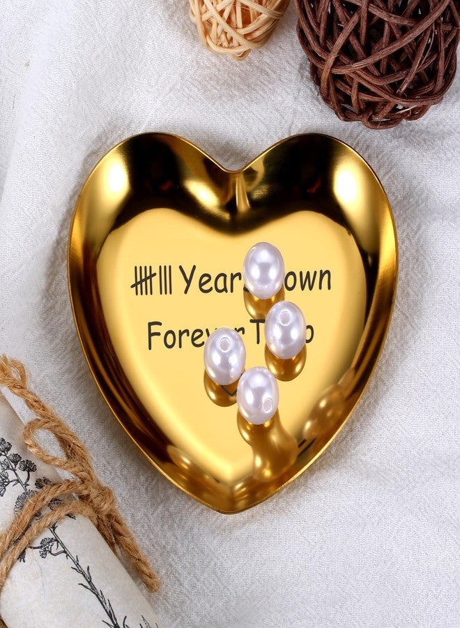 Delujouberst Bronze Gifts for 8th Anniversary 8 Year Bronze Anniversary Gifs for Him Her Wedding Anniversary Gifs Jewelry Tray for Women Girlfriend 8th Anniversary Ring Holder Gifts for Anniversary Christmas - Image 2