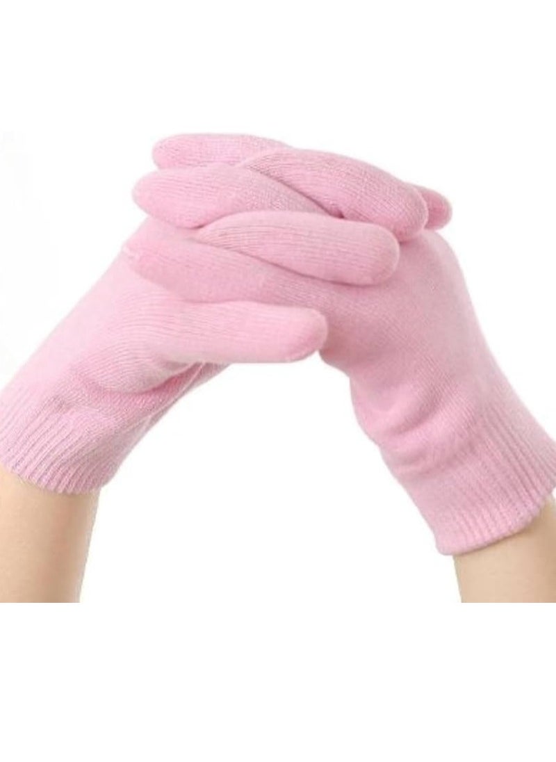 Generic Silicone Gel Hand Care Gloves, Moisturizing Spa Gel Gloves, Aloe Vera Lotion Gloves for Repairing Dry, Cracked Hands, Eczema, and Softening Rough Skin, One Size Fits All  - Image 3