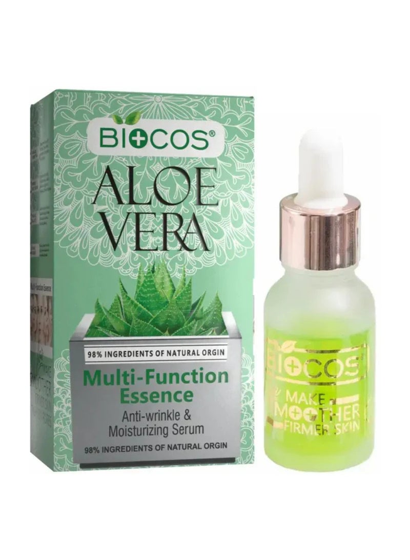 BIOCOS Multi Serum Aloe Vera – Hydrating & Brightening Skin Serum with Aloe Vera - Pack of 1 - Image 1