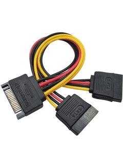 PrimeX Plus PX-4426 Sata To Sata Multiplexer, Sata Pin Female-2 Port Sata Male Multiplexer, Sata Y Cable Splitter HDD Connection Cable  - Image 3