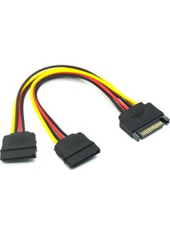 PrimeX Plus PX-4426 Sata To Sata Multiplexer, Sata Pin Female-2 Port Sata Male Multiplexer, Sata Y Cable Splitter HDD Connection Cable  - Image 2