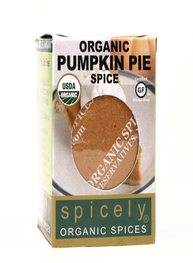 Spicely Organic Seasoning Pumpkin Pie Spice 0.35 Ounce ecoBox Certified Gluten-Free - Image 1