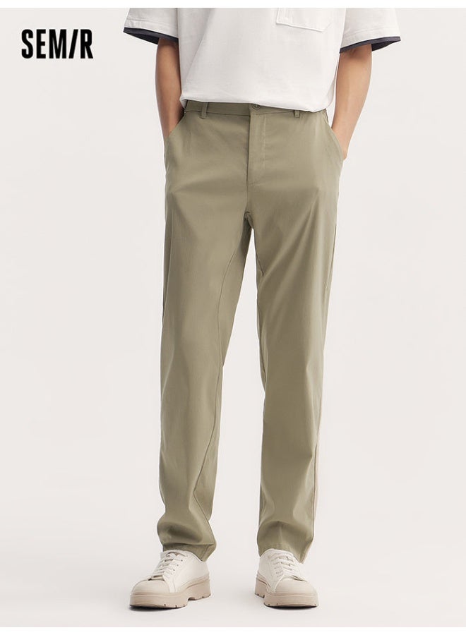 SEMIR Men's Solid Colored Pants - Image 1