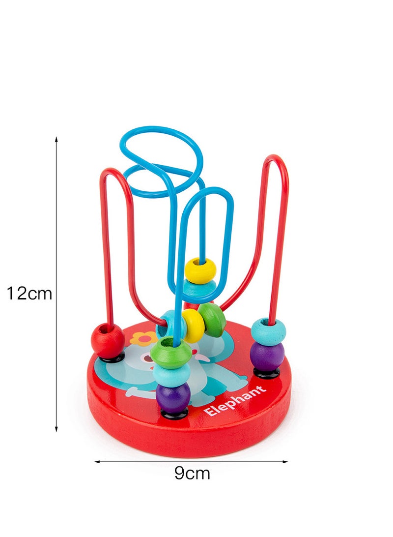 Montessori Wooden Toys Set Preschool Educational Learning Toys for Kids 5 Pieces - Image 3