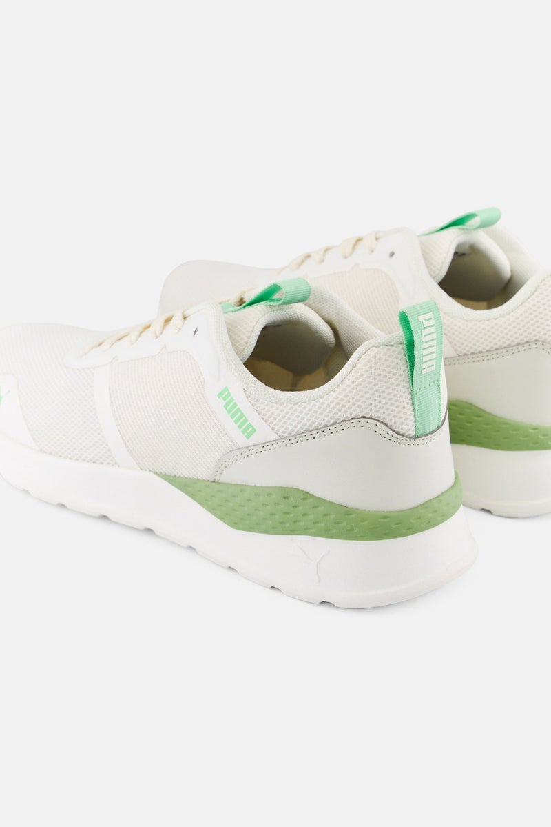 PUMA Women Closed Core Progressive Lace Up Running Shoes, Off White - Image 2