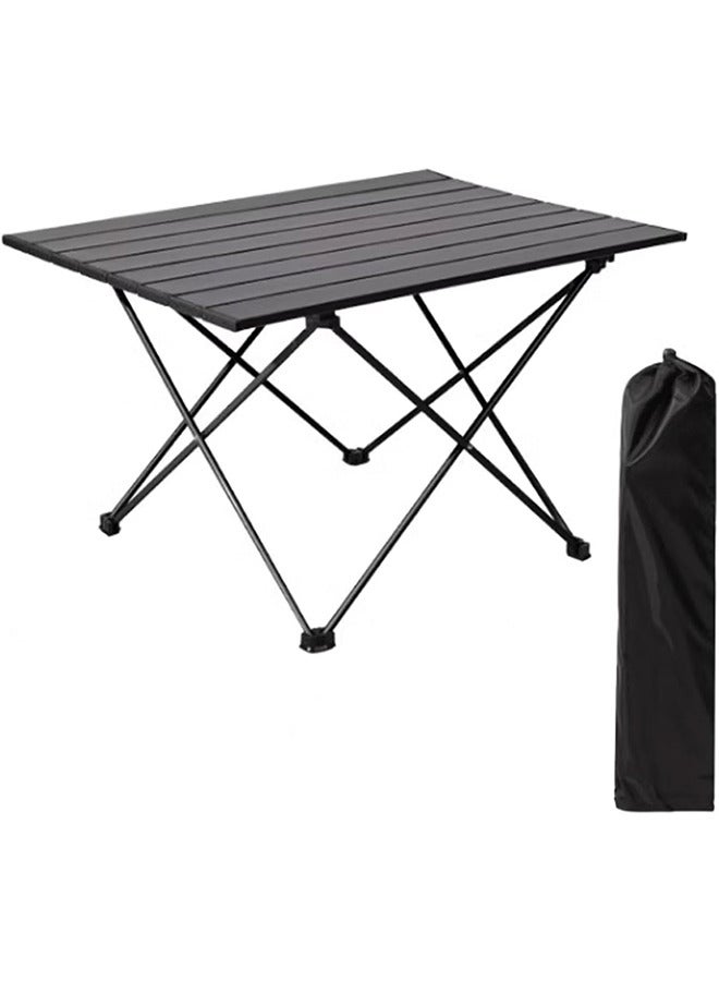 رات سو طاولة تخييم قابلة للطي من سبائك الألمنيوم، محمولة ومثالية للنزهات والاستخدام الخارجي - Image 1