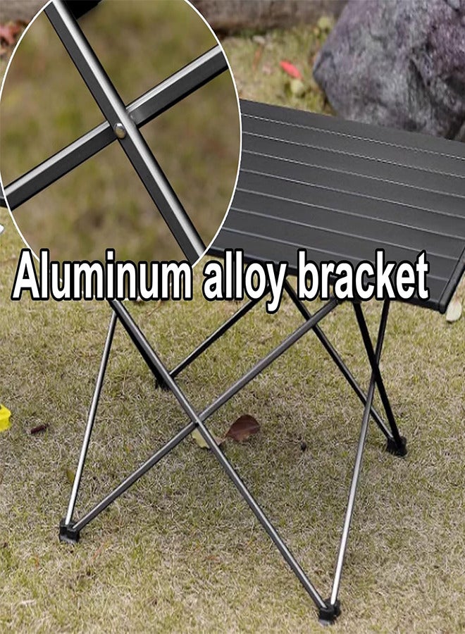 رات سو طاولة تخييم قابلة للطي من سبائك الألمنيوم، محمولة ومثالية للنزهات والاستخدام الخارجي - Image 4