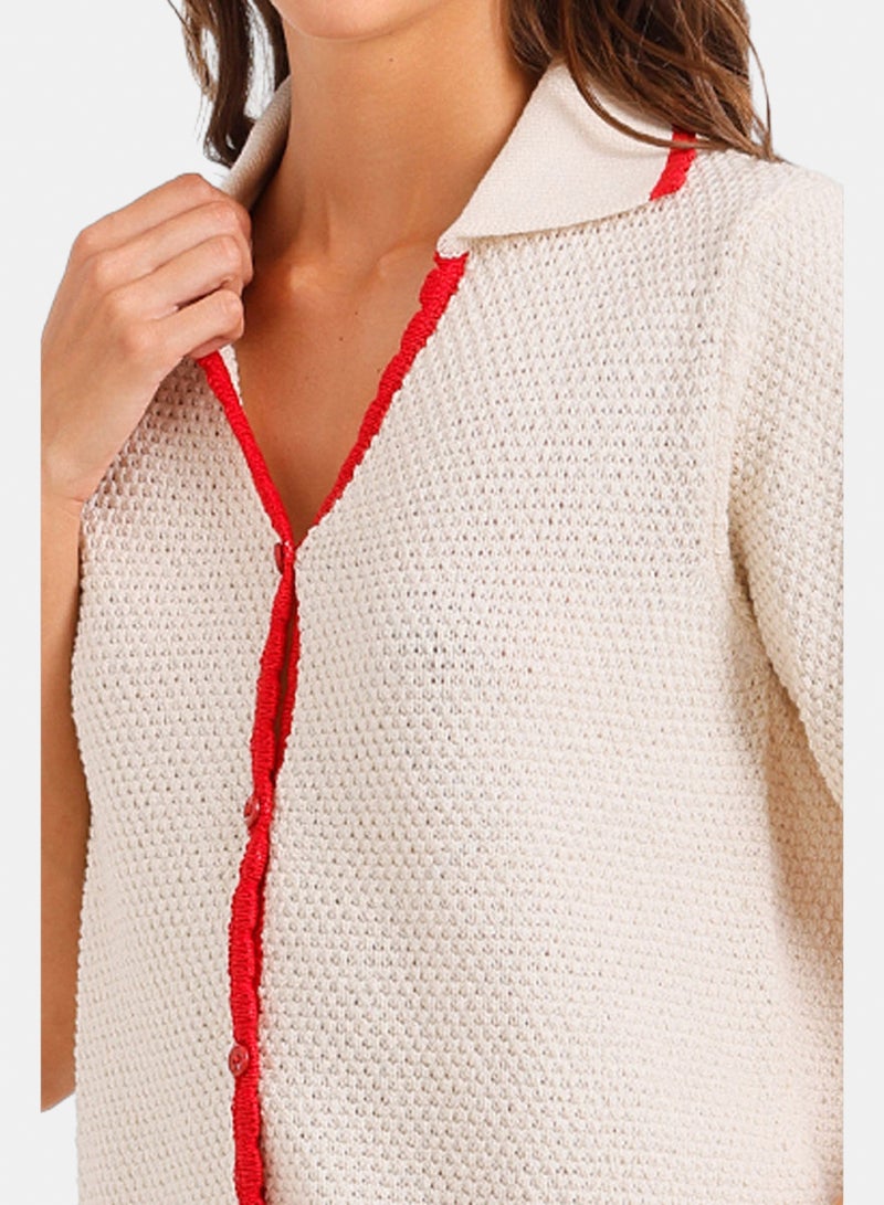 Carina Contrast Trim Beach Set - Image 5