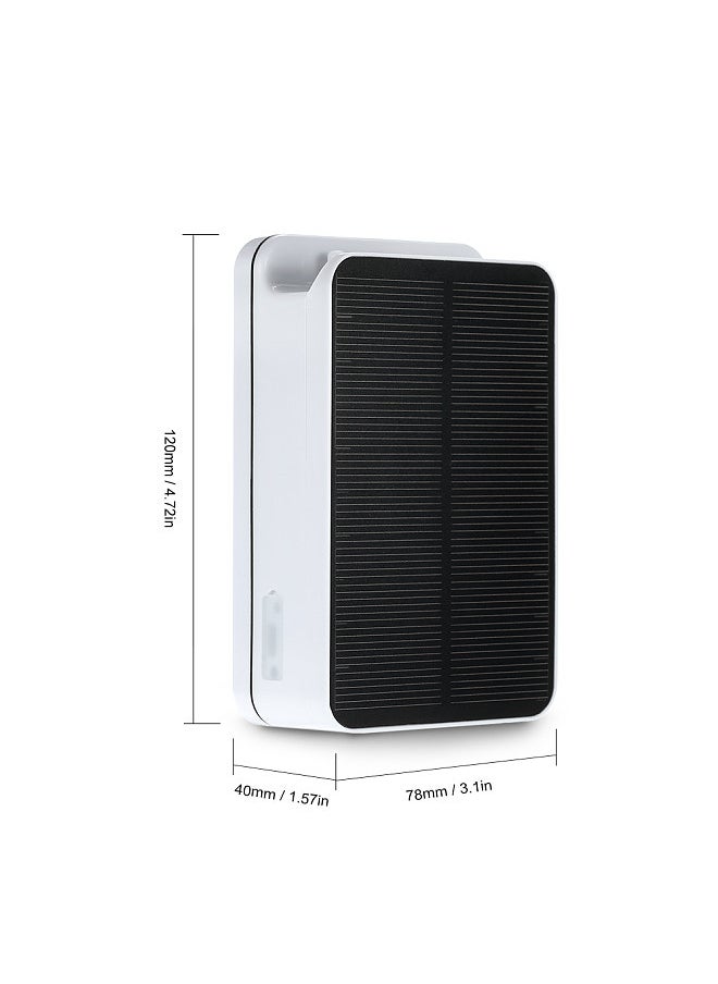 ANSELF 5V Solar Power/DC Charging Oxygenator Fish Tank Aquarium Air Pump Fishing Oxygen Pump Aerator with Air Stones  - Image 2
