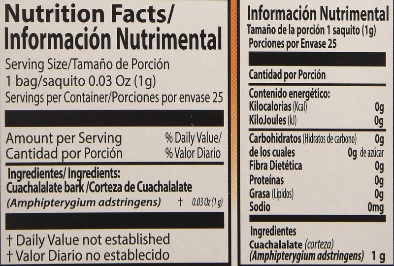 Broncolin Cuacalalate Tea - Herbal Remedy - Image 3