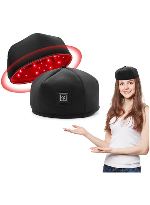 Red, infrared and blue light therapy for hair growth and pain relief, 460nm 660nm 850nm therapeutic caps, LED infrared therapeutic red light lamps for hair loss, pain, hair regrowth
