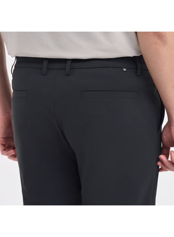 Joeone Men's Casual Pants Men'ssummer Thin Easy Care Ice Silk Pants Men - Image 4