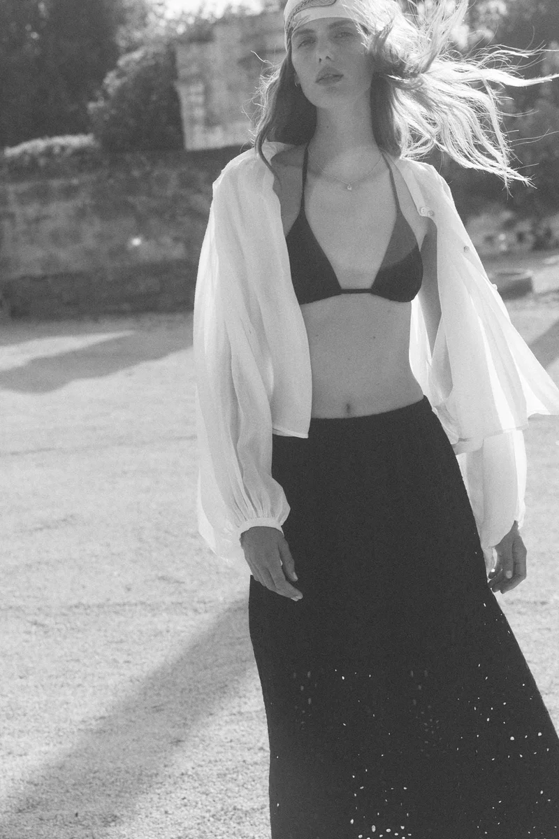 H&M Broderie anglaise skirt