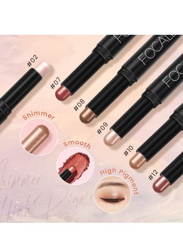 FOCALLURE - Shimmer Cream Eyeshadow Stick #14 Gossip - Image 1