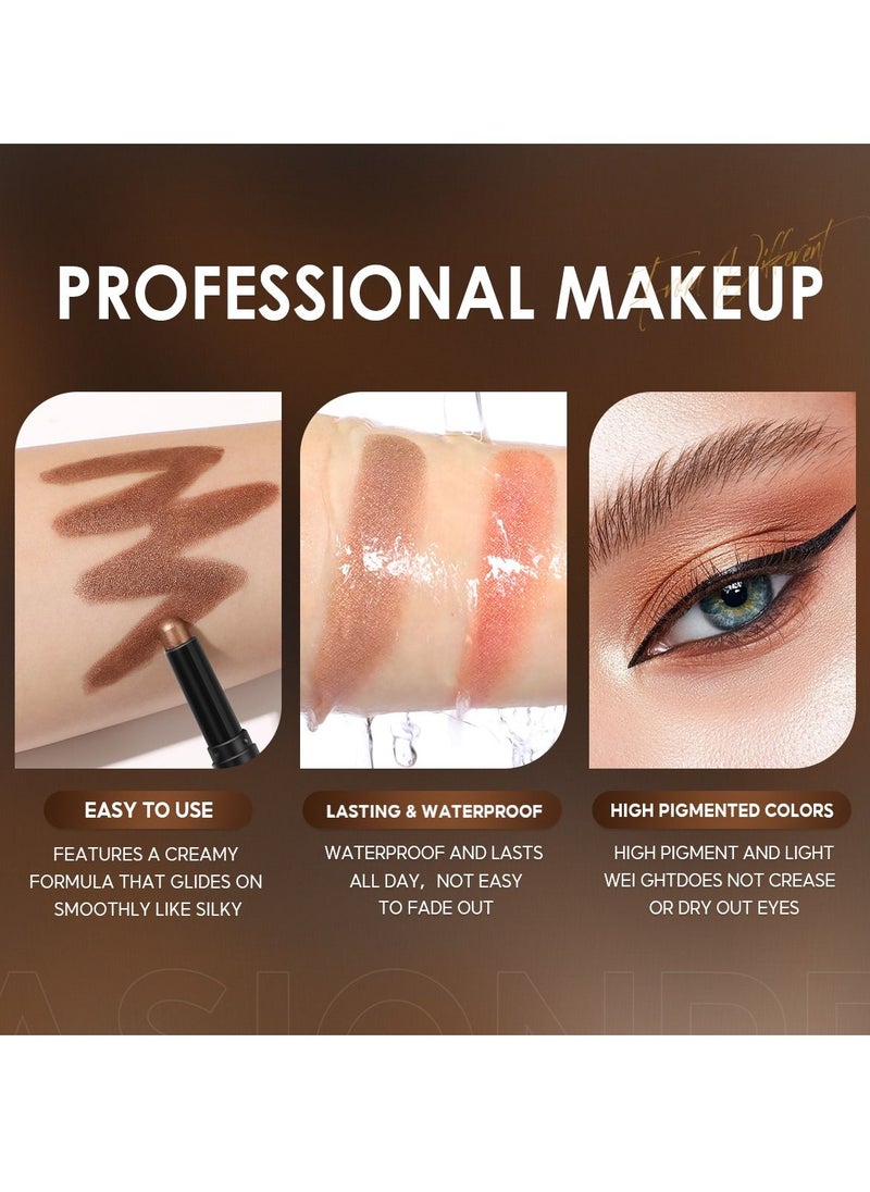 FOCALLURE - Shimmer Cream Eyeshadow Stick #14 Gossip - Image 1