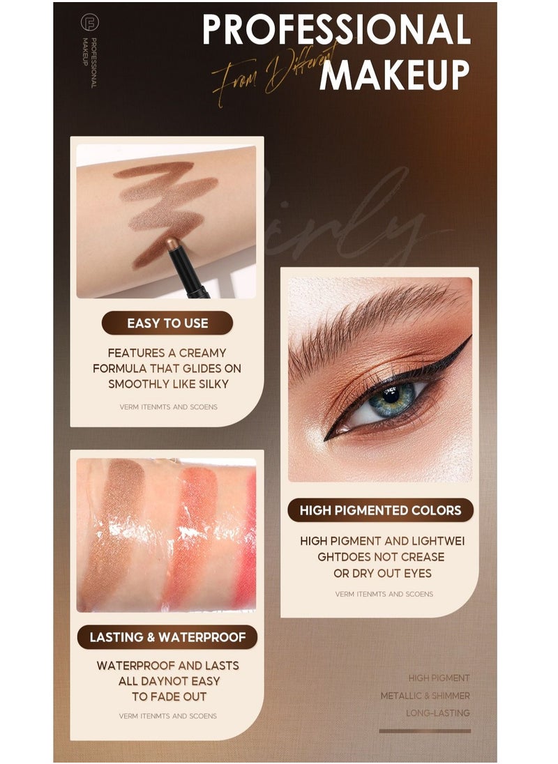 FOCALLURE - Shimmer Cream Eyeshadow Stick #14 Gossip - Image 1