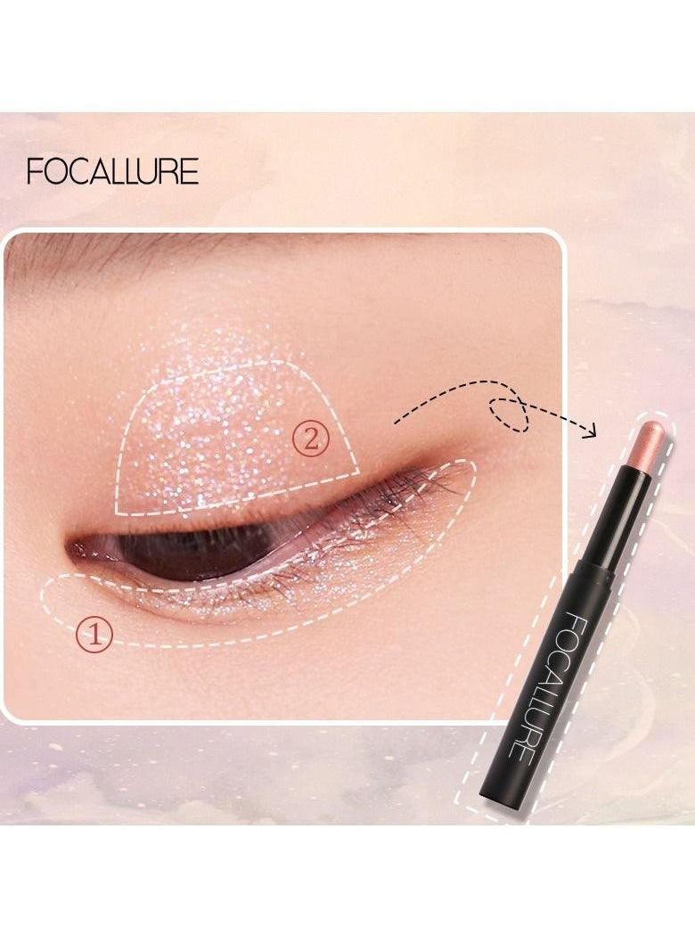 FOCALLURE - Shimmer Cream Eyeshadow Stick #14 Gossip - Image 1