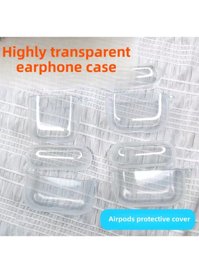 Generic - Transparent Tpu Material Suitable For Airpods Protective Case Apple Pro2 Earphone Case 2/3/4/5 Generation Earphone Case Batch-Color:Color Customization Material-Applicable Model:Airpods Pro2 - Image 1