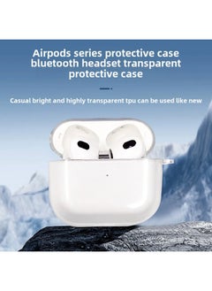 Transparent Tpu Material Suitable For Airpods Protective Case Apple Pro2 Earphone Case 2/3/4/5 Generation Earphone Case Batch-Color:Color Customization Material-Applicable Model:Airpods Pro2