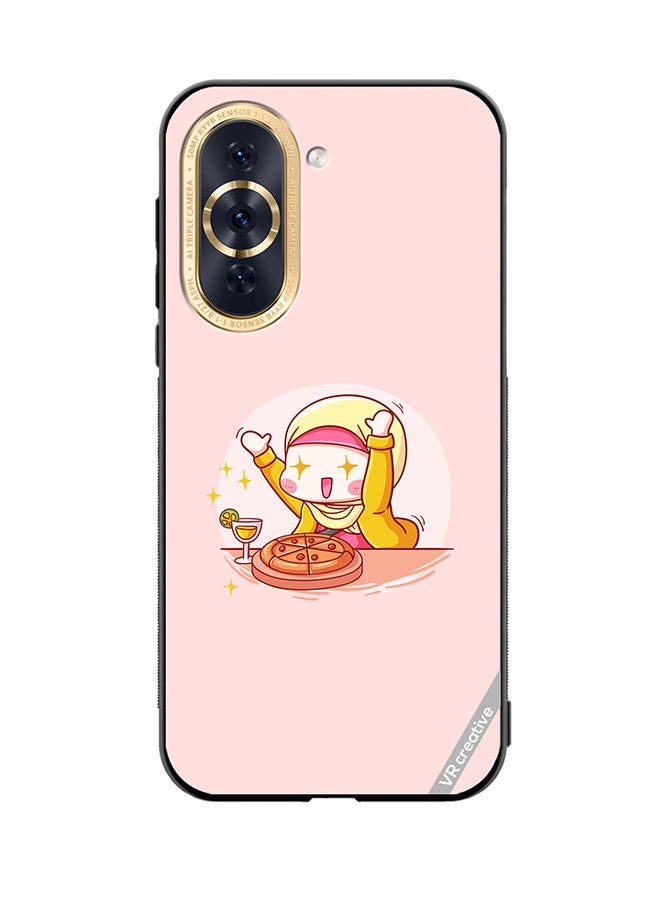 VR CREATIVE Protective Case Cover For Huawei Nova 10 Cute Hijabi Babe Design Multicolour - Image 1