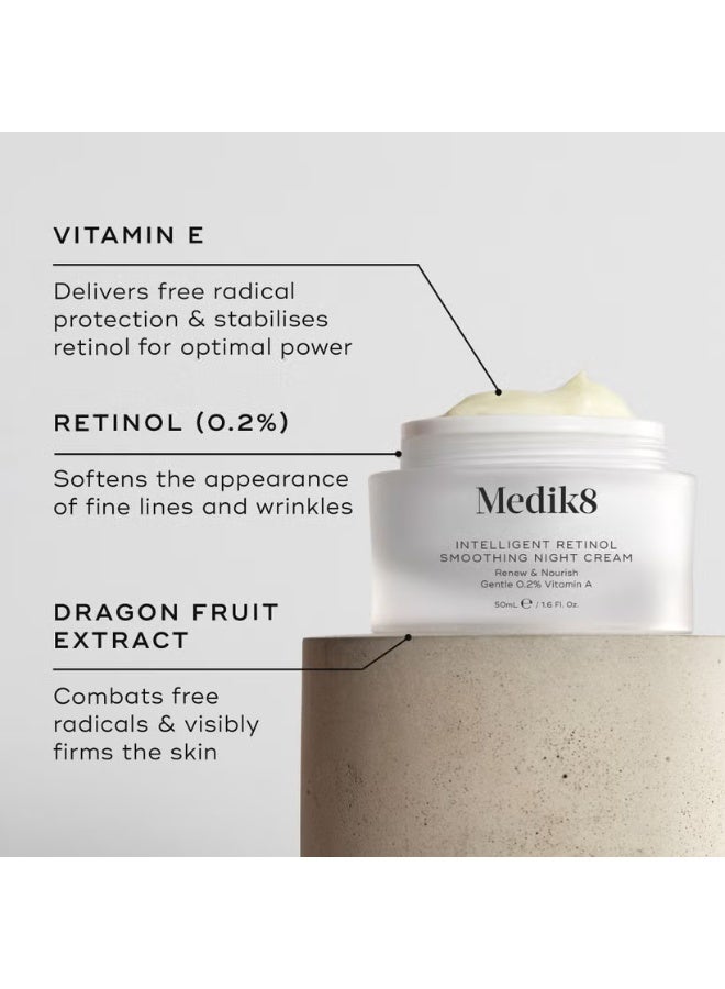 Medik8 Intelligent Retinol Smoothing Night Cream 50ml - Image 3