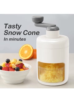 Badelite Ice Shaver Manual Snow Cone Machine Protable Shaved Ice Maker Ice Crusher with 3 Free Ice Boxes  - Image 2