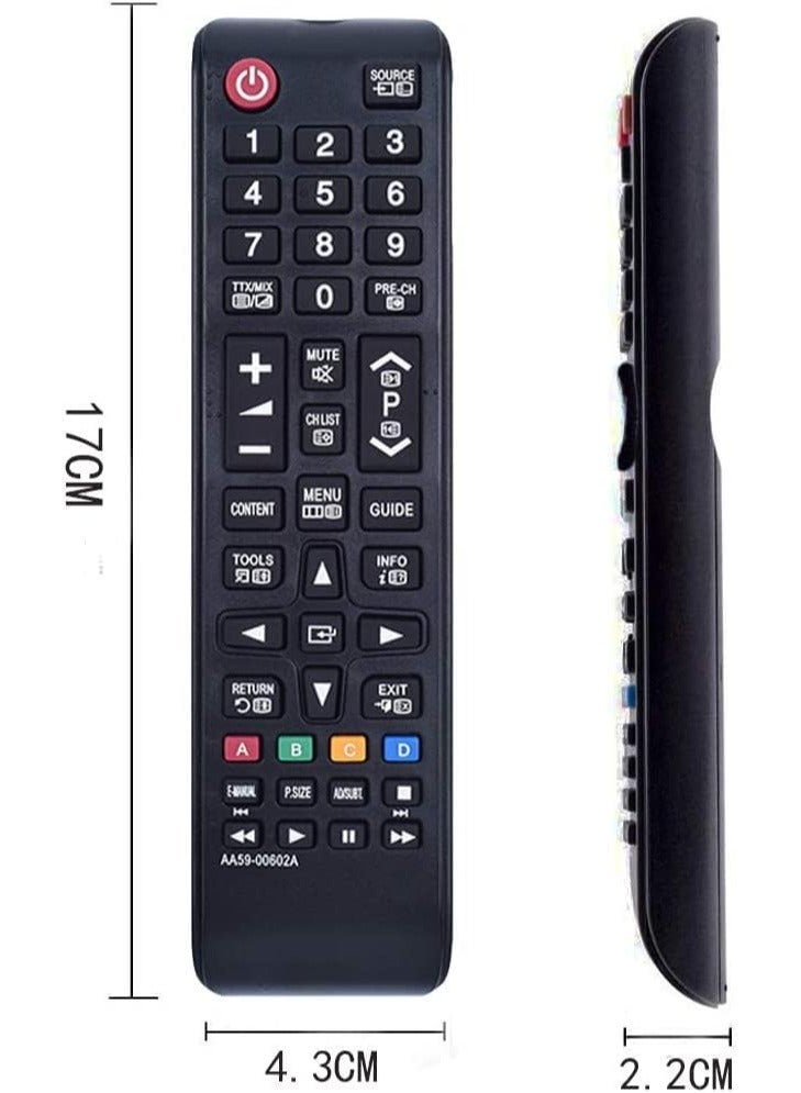 PopZa Replacement Remote Control AA59-00602A for Samsung AA5900602A LED Smart TV with battery - Image 3