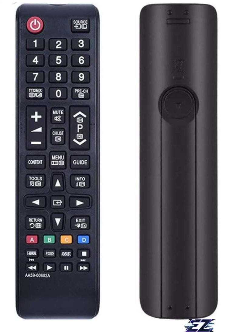 PopZa Replacement Remote Control AA59-00602A for Samsung AA5900602A LED Smart TV with battery - Image 2