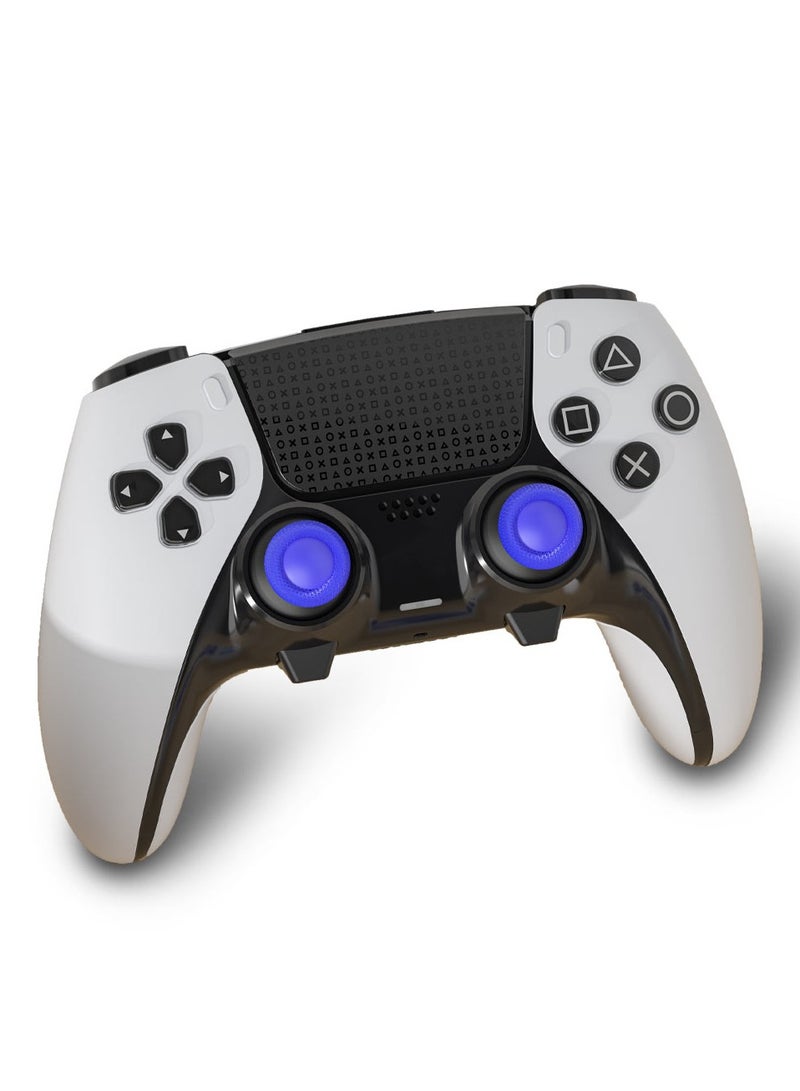 porodo Gaming PS5 Edge Controller 8 in 1 Thumb Stick Caps + Back Buttons Combo -Blue  - Image 3