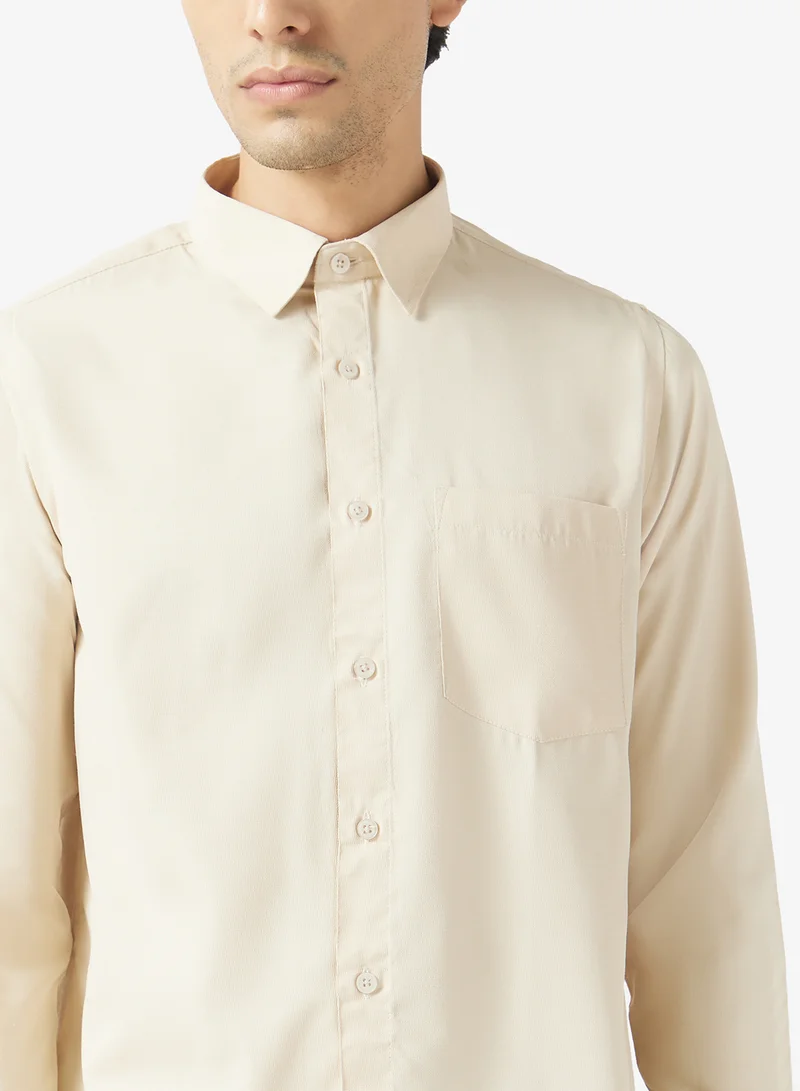 Robert Wood  Men Plain Cotton Shirt for Men | Best Price UAE