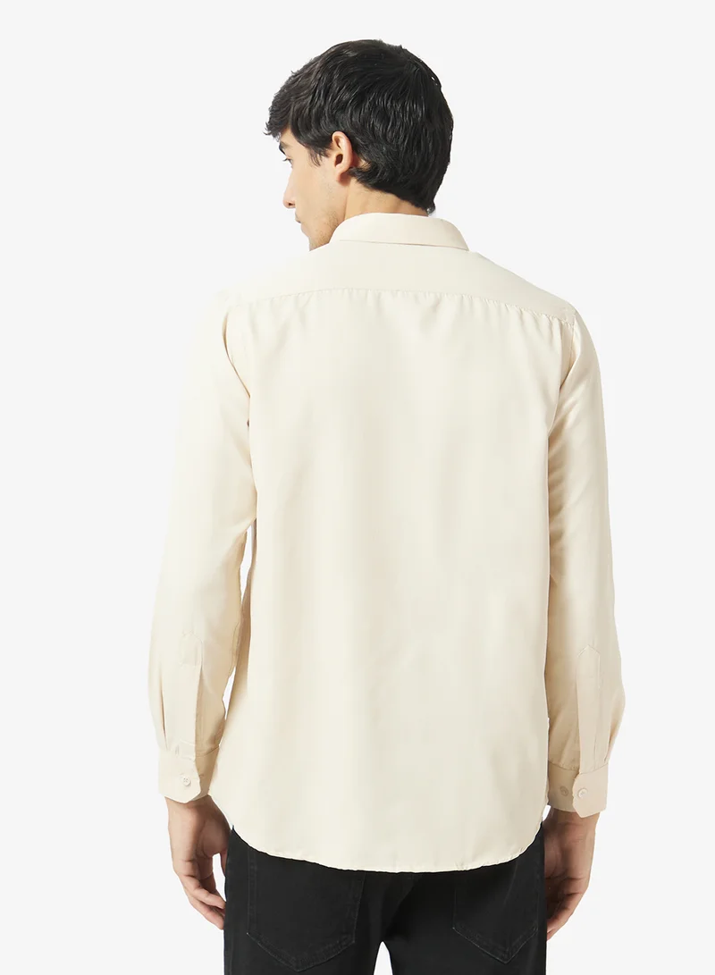 Robert Wood  Men Plain Cotton Shirt for Men | Best Price UAE