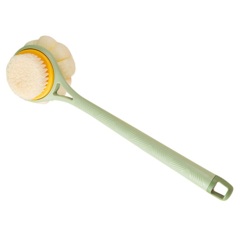 Long Handle Bath Brush With Soft Nylon Bristles For Exfoliation And Back Scrubbing - Image 2