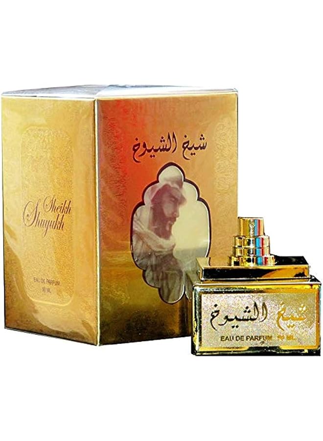 Lattafa Sheikh Al Shuyukh Edp Perfume For Men 100Ml Gold Edition