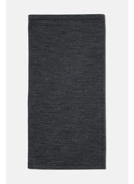 Tchibo Men Multifunctional Scarf With Merino Wool, Black  - Image 2
