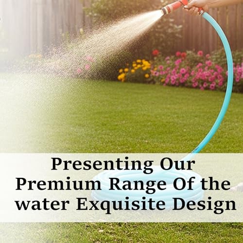 Essoti 5 Meter 0.5 Inch PVC Blue Water Pipe| Lightweight, Durable & Flexible| Hose with Accessories Connector & Clamps| Watering Garden, Cleaning, Outdoor-Indoor Use (5 Meter) - Image 5