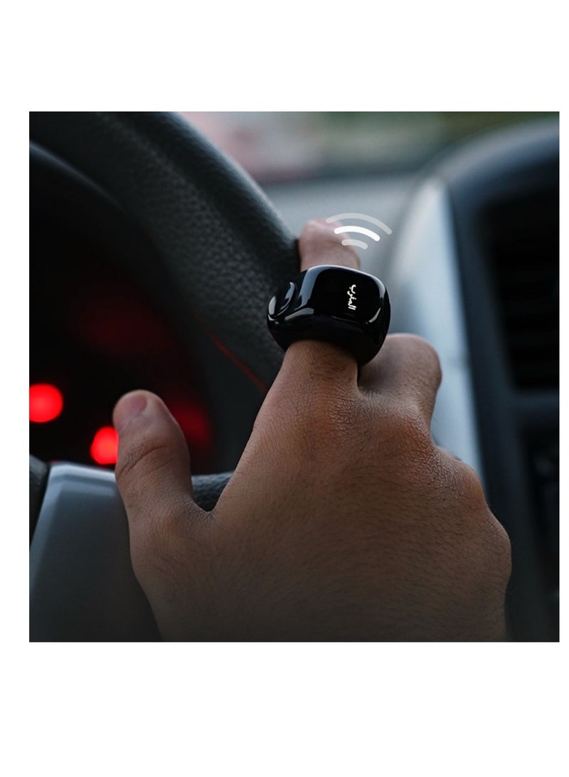 إيكيبلا خاتم تسبيح وذكر ذكي حديث . اللون أخضر - Image 2