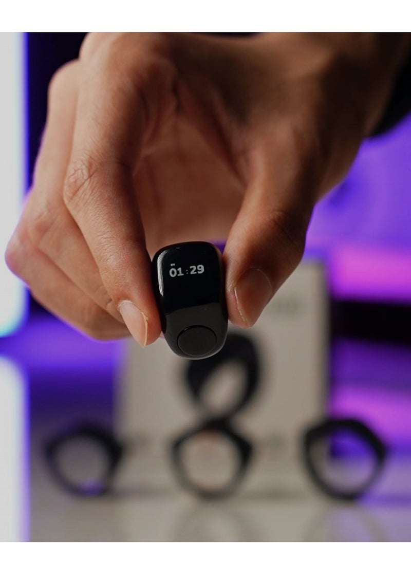 إيكيبلا خاتم تسبيح وذكر ذكي حديث . اللون أخضر - Image 3