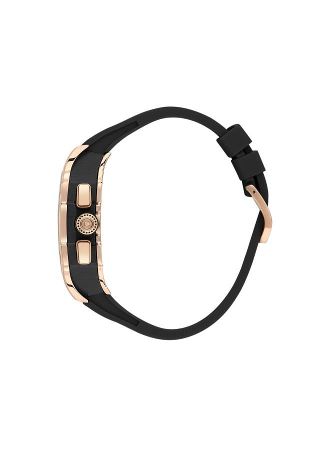 Quantum Men's Silicone Chronograph Watch HNG1080.451 - 43 mm - Image 2