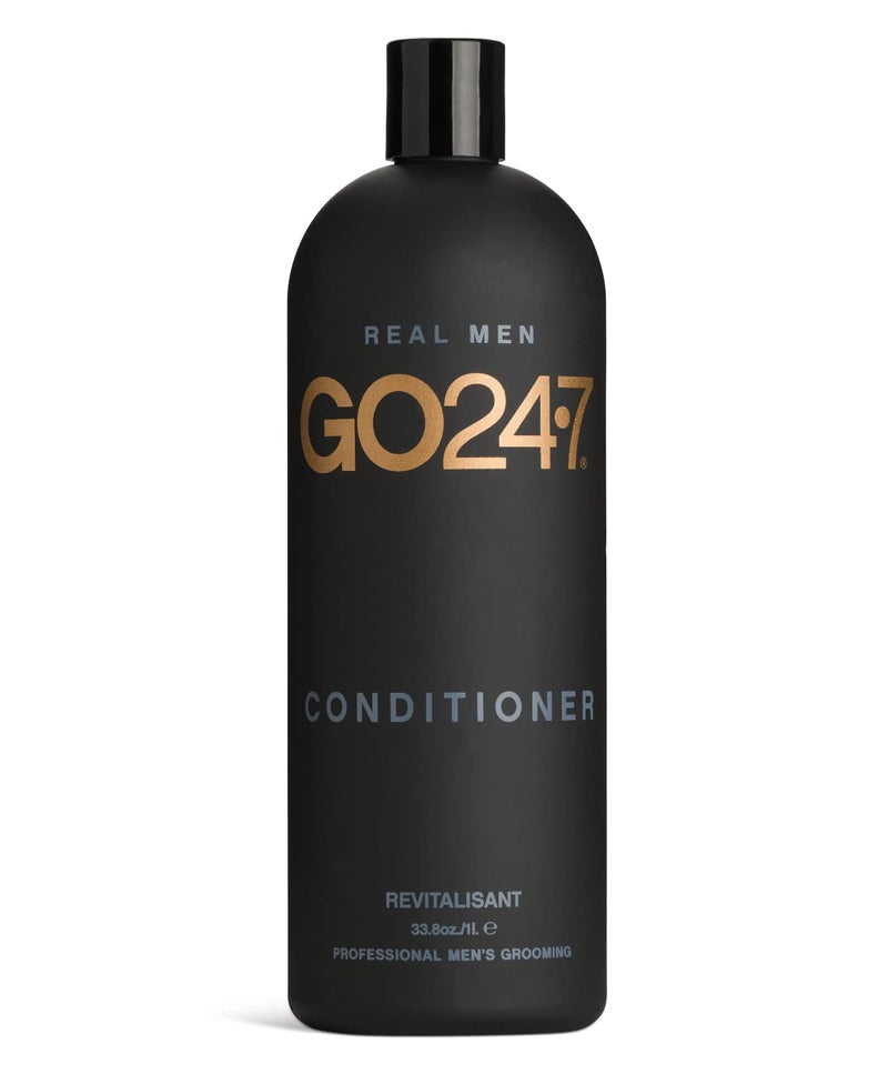 GO247 Daily Conditioner - Lightweight Hydrating Conditioner for Men - Softens, Strengthens & Adds Shine - Enriched with Vitamin B5 & Honey - Ideal for Daily Use, 33 Fl Oz - Image 1