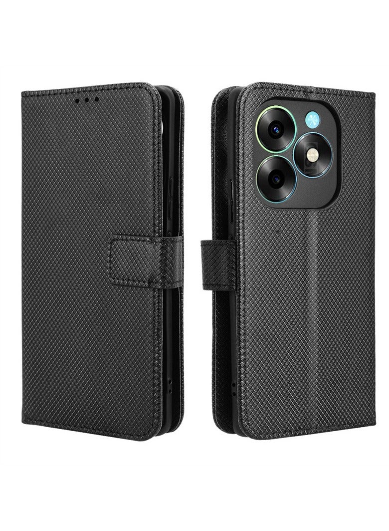 General "Case for ITEL S23/S23 Plus - Magnetic PU Leather Wallet-Style Business Phone Case - Fashion Flip Case with Card Slot and Kickstand for ITEL S23/S23 Plus"  - Image 1