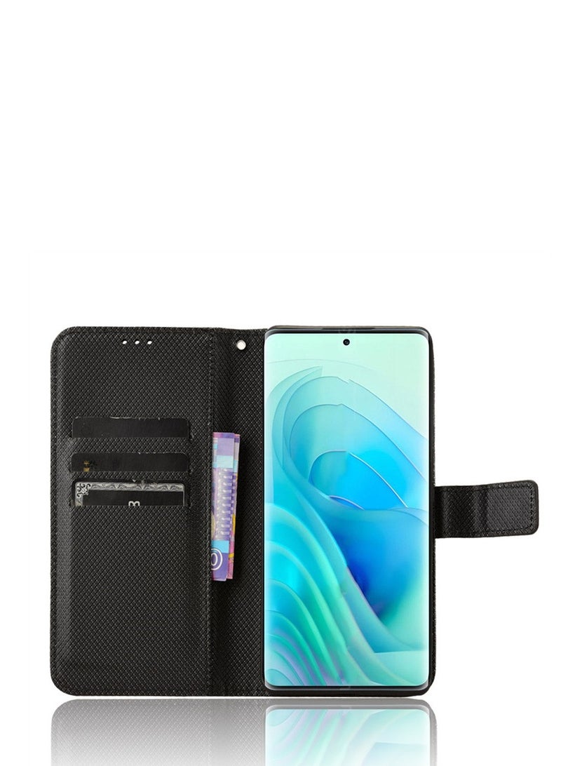 General "Case for ITEL S23/S23 Plus - Magnetic PU Leather Wallet-Style Business Phone Case - Fashion Flip Case with Card Slot and Kickstand for ITEL S23/S23 Plus"  - Image 3